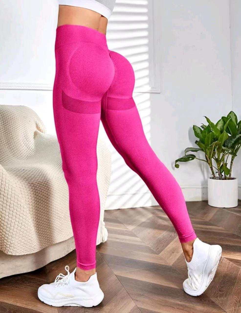 Seamless High-Waist Yoga Leggings for Women