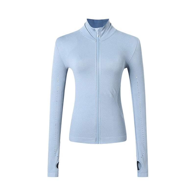 Women's Long Sleeve Zip Sports Jacket for Yoga & RunningIntroducing our stylish and functional long-sleeve sports jacket, designed specifically for women who embrace an active lifestyle. Perfect for fitness enthusiasts, tActivewearBeauty Babeez FitsBeauty Babeez Fits LLCLong Sleeve Sports Jacket