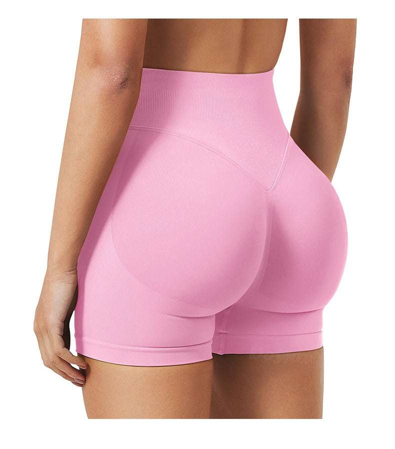 High-Waist Seamless Yoga Pants