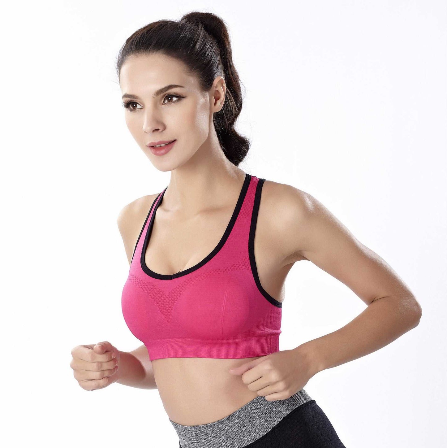 Wireless Seamless Sports Bra