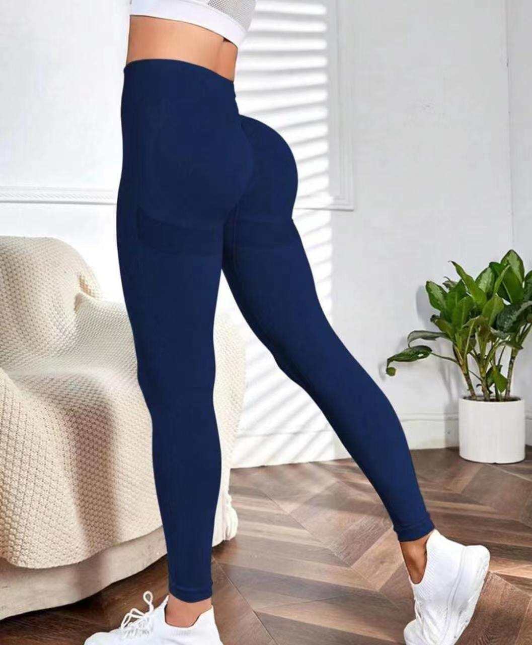 Seamless High-Waist Yoga Leggings for Women