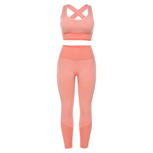 Women's Seamless Backless Yoga Fitness SetElevate your workout experience with our seamless yoga set, designed exclusively for women who value both style and functionality. This backless outfit is not just aActivewear SetBeauty Babeez FitsBeauty Babeez Fits LLCseamless yoga set