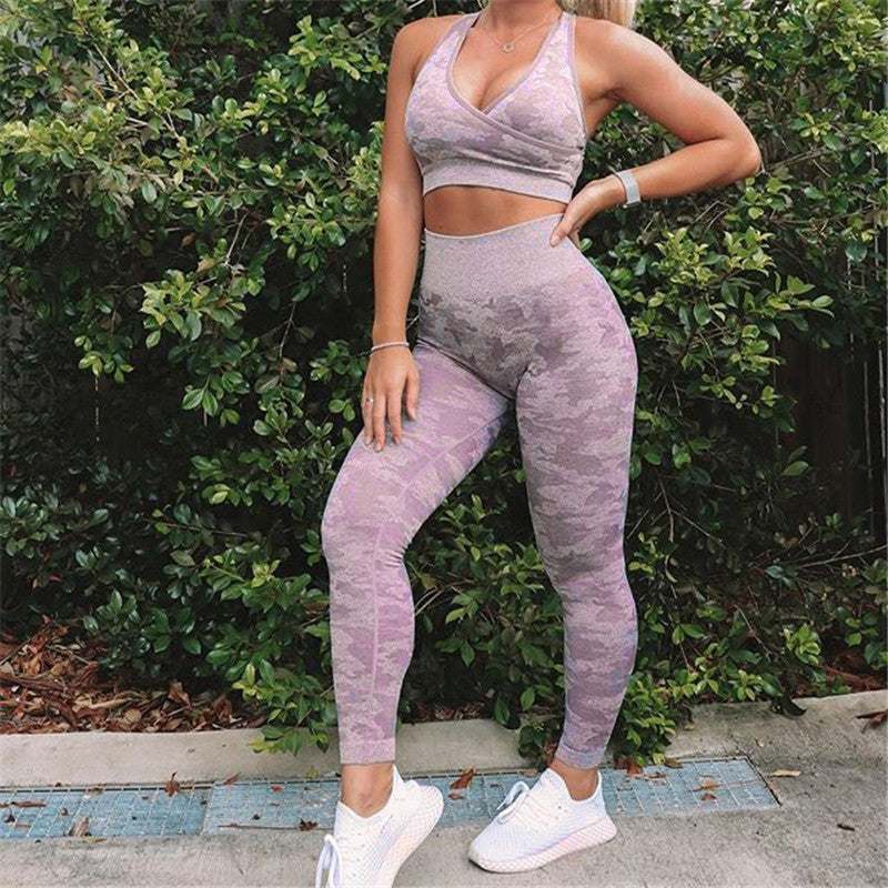 Seamless High-Waist Yoga Pants – Butt-Lifting