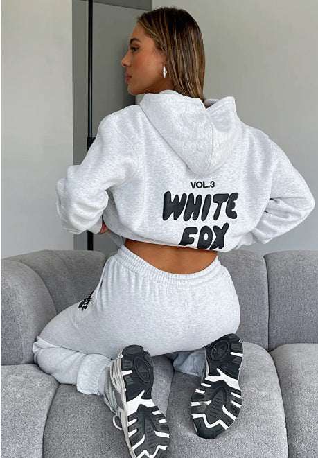 Fashionable Logo Hoodie and Sweatpants Set (2 Pieces)Step into a world of comfort and style with our latest two-piece hoodie set, designed for the fashion-forward individual! This versatile ensemble features a trendy lActivewear SetBeauty Babeez FitsBeauty Babeez Fits LLCtwo-piece hoodie set