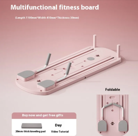 Pilates Board Multi-Purpose Foldable Pilates Reformer BoardAchieve your fitness goals without leaving home. The Pilates Board combines Pilates and full-body training into one compact, versatile piece of equipment — designed Fitness EquipmentBeauty Babeez FitsBeauty Babeez Fits LLCPilates Board
