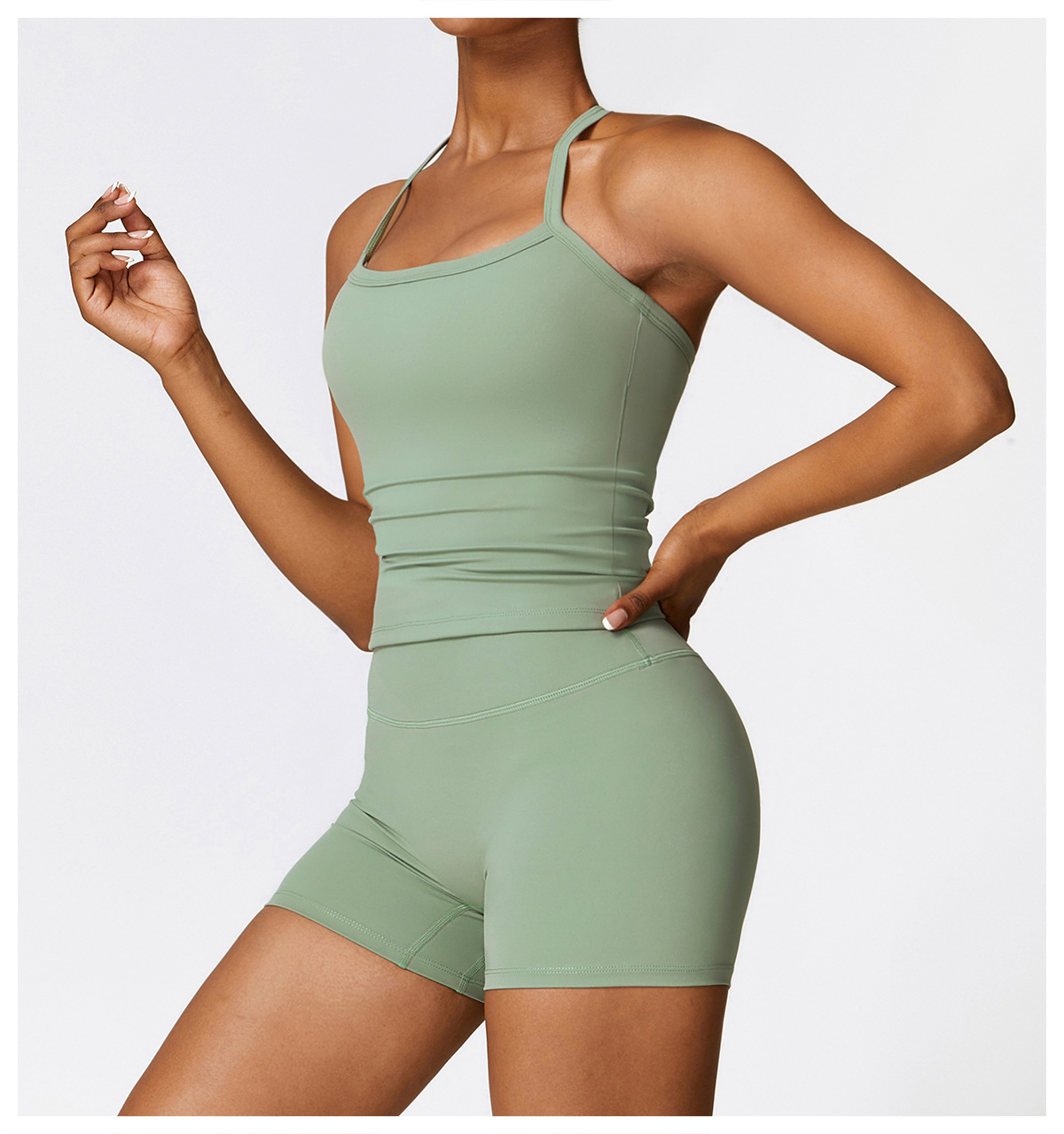 Tight Brushed Yoga Suit Quick-drying