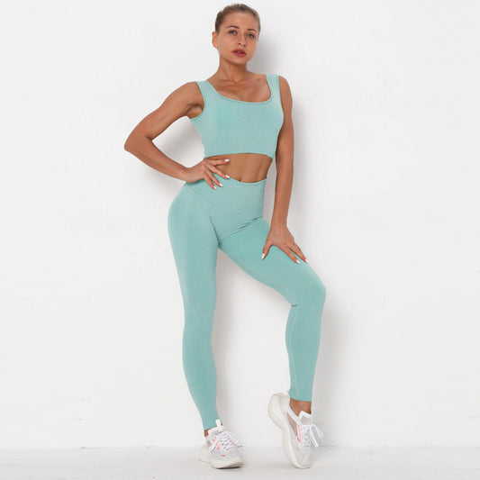 Seamless Women's Sports Bra & Yoga Set, Quick-Dry NylonElevate your workout wardrobe with our Professional Sports Seamless Fitness Bra Set. Designed specifically for women who take their fitness seriously, this stylish aActivewear SetBeauty Babeez FitsBeauty Babeez Fits LLCSeamless Women's Sports Bra