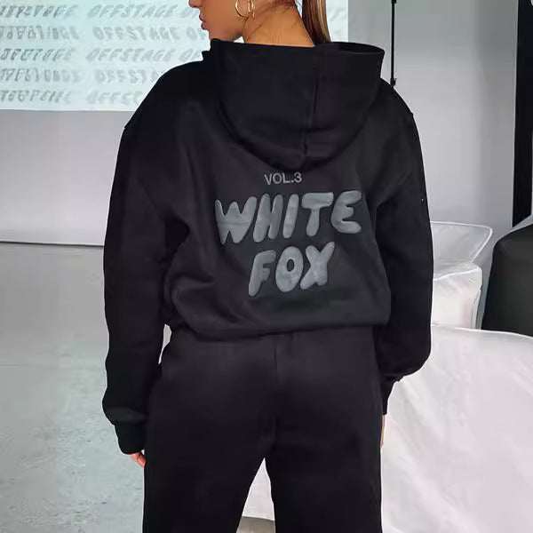 Fashionable Logo Hoodie and Sweatpants Set (2 Pieces)Step into a world of comfort and style with our latest two-piece hoodie set, designed for the fashion-forward individual! This versatile ensemble features a trendy lActivewear SetBeauty Babeez FitsBeauty Babeez Fits LLCtwo-piece hoodie set