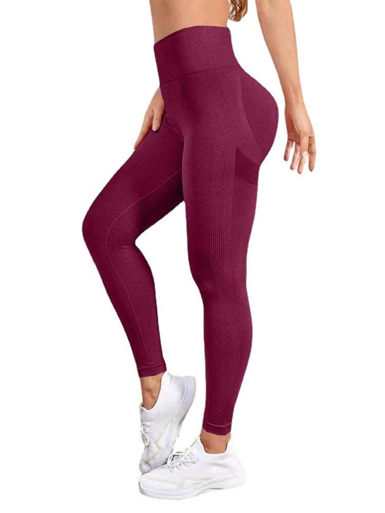 Seamless High-Waist Yoga Leggings for Women