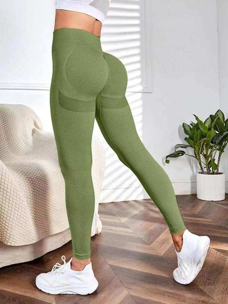Seamless High-Waist Yoga Leggings for Women