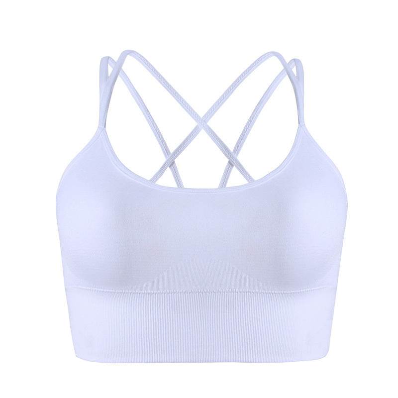 Cross-Back Sports Bra for Women — Plus Size