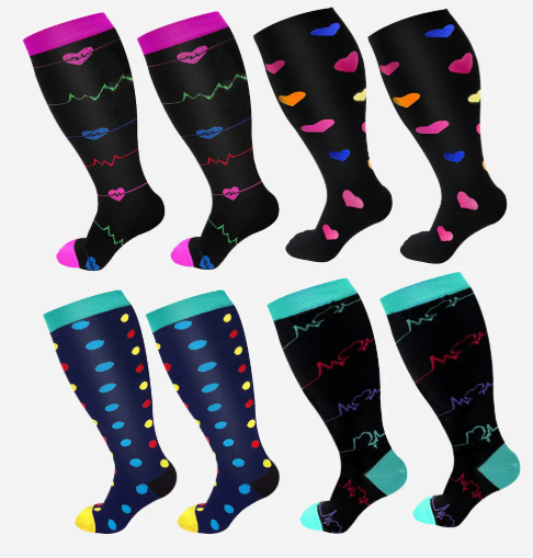 Plus Size Compression SocksOur Plus Size Compression Socks are designed to provide all-day comfort and support for both men and women. With high elasticity and a wide-fit design, they ensure aFitness AccessoriesBeauty Babeez FitsBeauty Babeez Fits LLCPlus Size Compression Socks