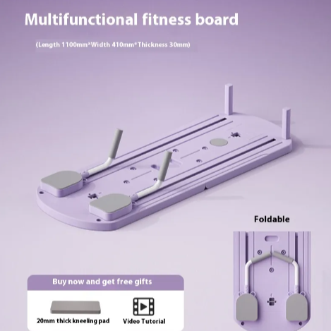 Pilates Board Multi-Purpose Foldable Pilates Reformer BoardAchieve your fitness goals without leaving home. The Pilates Board combines Pilates and full-body training into one compact, versatile piece of equipment — designed Fitness EquipmentBeauty Babeez FitsBeauty Babeez Fits LLCPilates Board