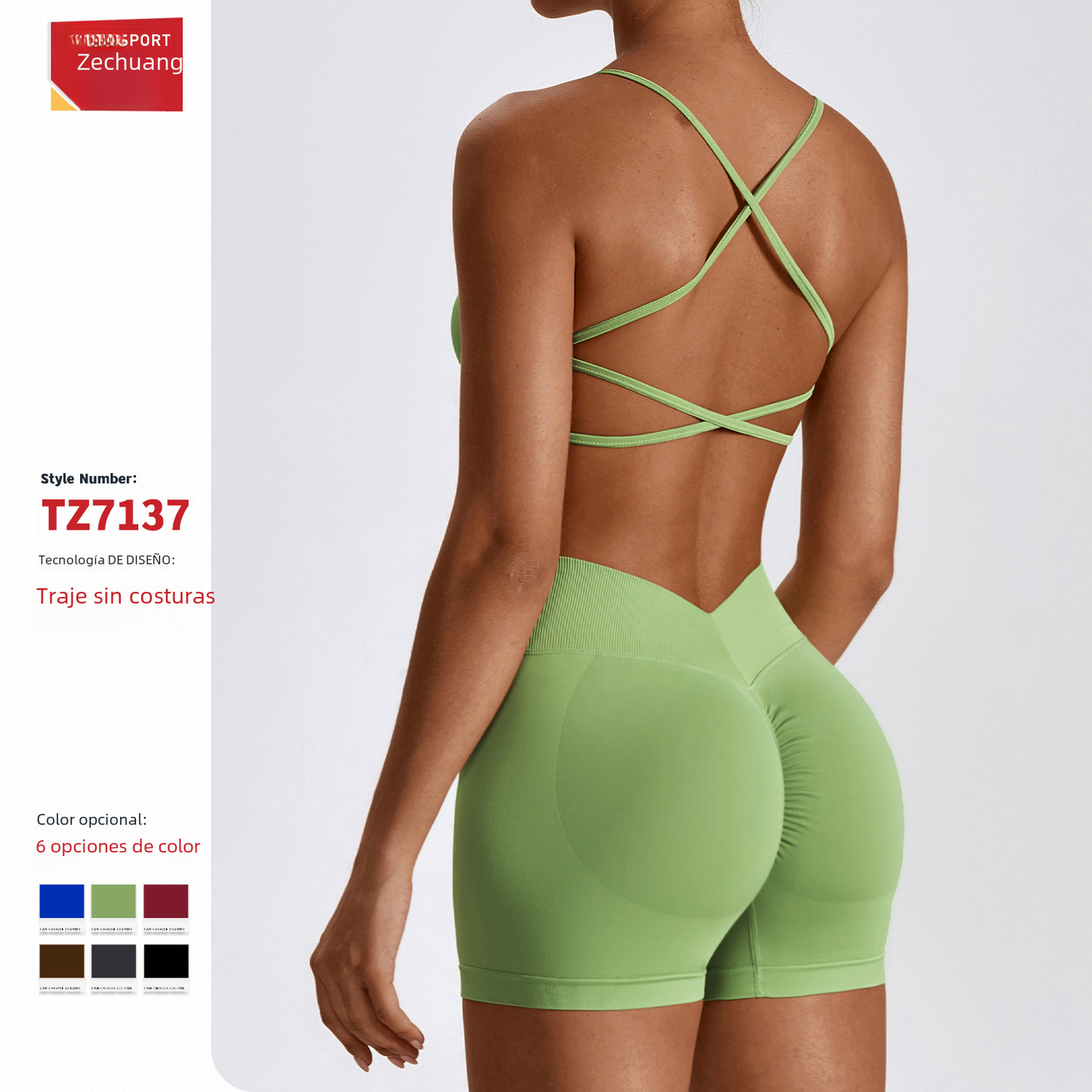 Seamless Yoga Outfit Set for Women - Quick Dry Material