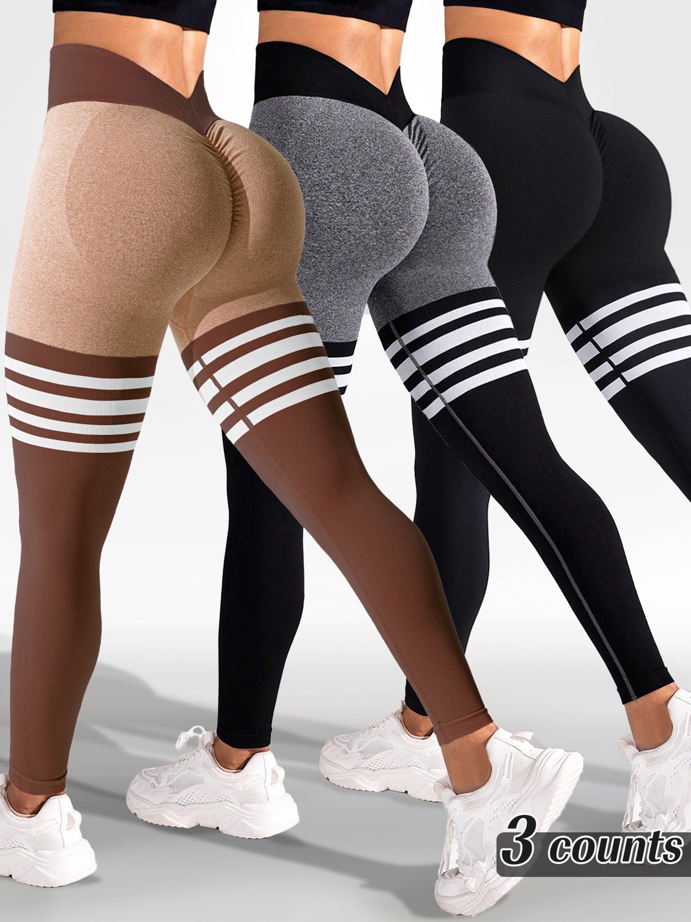 Striped Outdoor Sports Tights High Waist Hip Lift Running Exercise WorThe Striped Outdoor Sports Tights High Waist Hip Lift Running Exercise Workout Pants are the perfect combination of style, comfort, and performance. Designed for actActivewearBeauty Babeez FitsBeauty Babeez Fits LLCStriped Outdoor Sports Tights