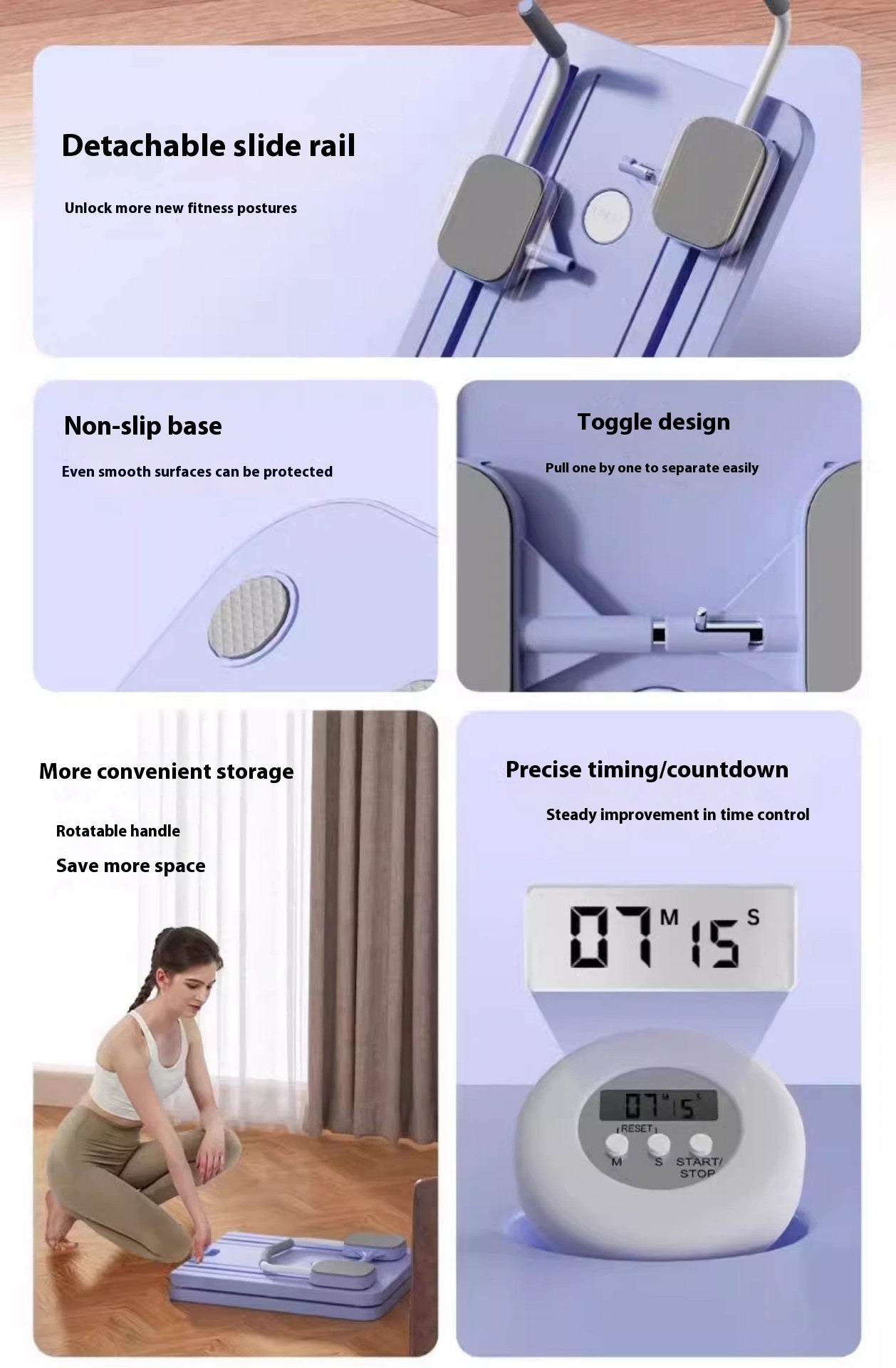 Multifunctional Home Fitness Supine Board