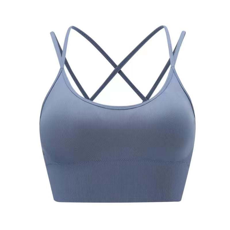 Cross-Back Sports Bra for Women — Plus Size