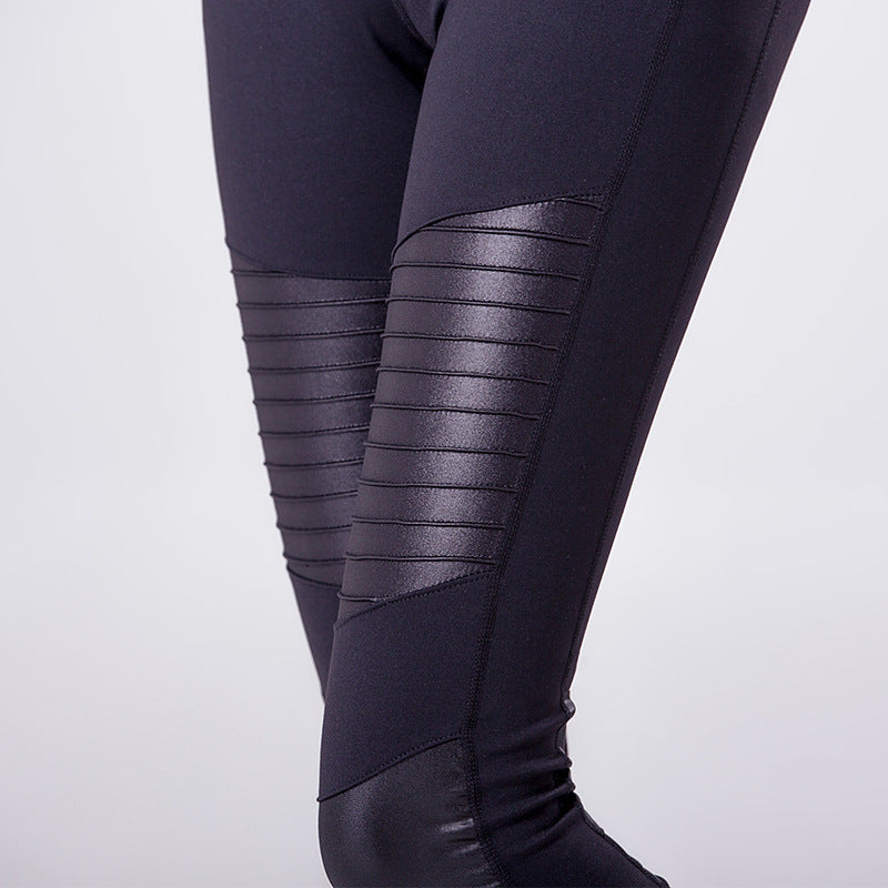Korean Style Quick-Dry High-Waist Yoga Pants for Women