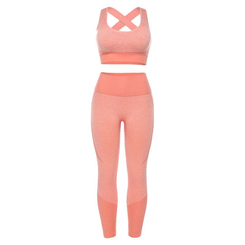 Women's Seamless Backless Yoga Fitness SetElevate your workout experience with our seamless yoga set, designed exclusively for women who value both style and functionality. This backless outfit is not just aActivewear SetBeauty Babeez FitsBeauty Babeez Fits LLCseamless yoga set