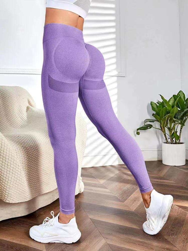 Seamless High-Waist Yoga Leggings for Women
