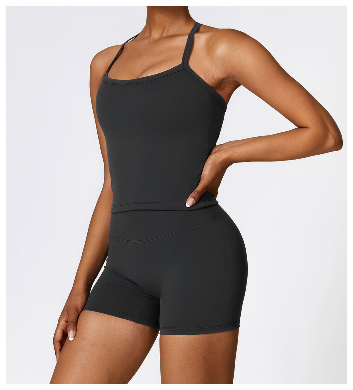 Tight Brushed Yoga Suit Quick-drying