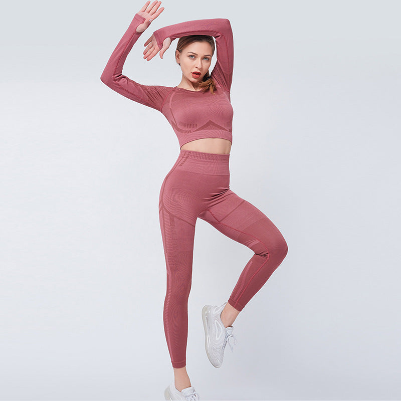 Seamless Long Sleeve Workout Top for Yoga and FitnessSmooth, stretchy, and made to move with you. This seamless long sleeve workout top is crafted from 90% nylon for a second-skin fit that stays comfortable through eveLong Sleeve TopBeauty Babeez FitsBeauty Babeez Fits LLCSeamless Long Sleeve Workout Top