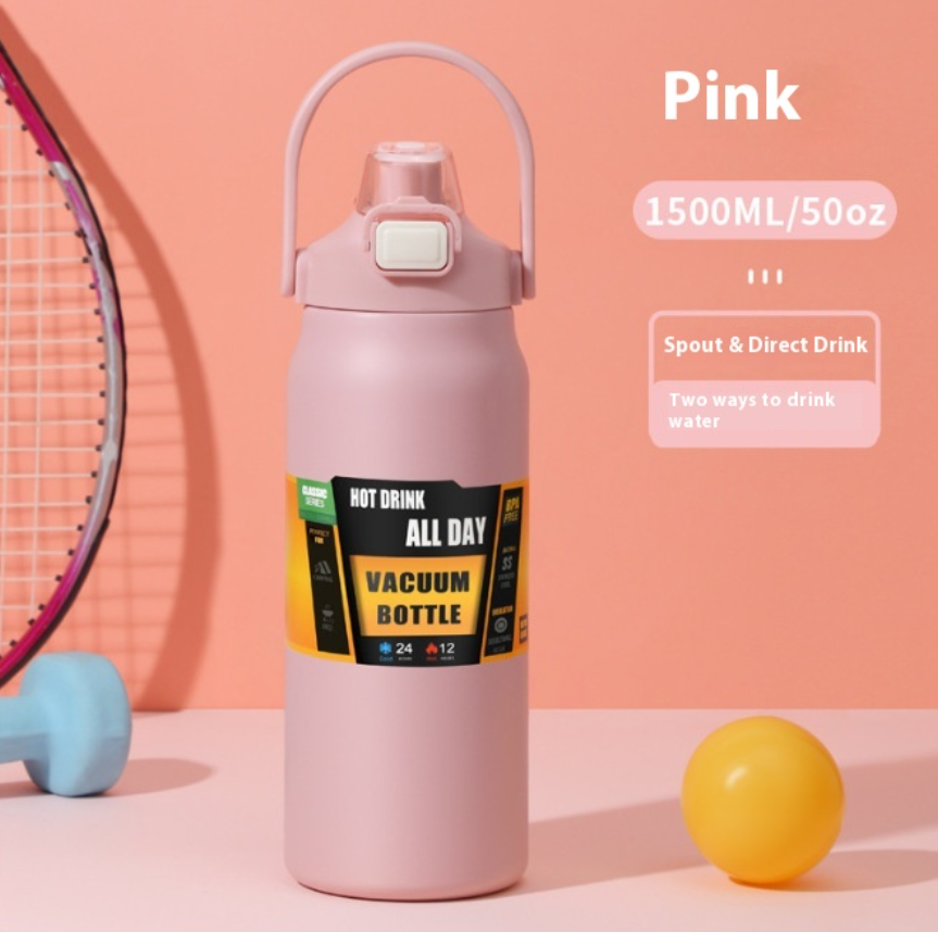 Stainless Steel Insulated Straw Bottle