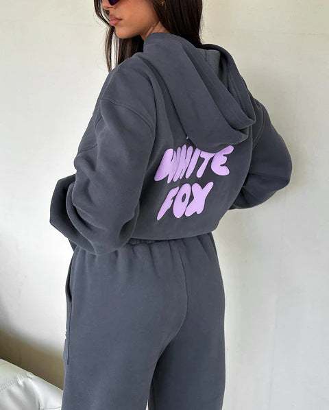 Fashionable Logo Hoodie and Sweatpants Set (2 Pieces)Step into a world of comfort and style with our latest two-piece hoodie set, designed for the fashion-forward individual! This versatile ensemble features a trendy lActivewear SetBeauty Babeez FitsBeauty Babeez Fits LLCtwo-piece hoodie set