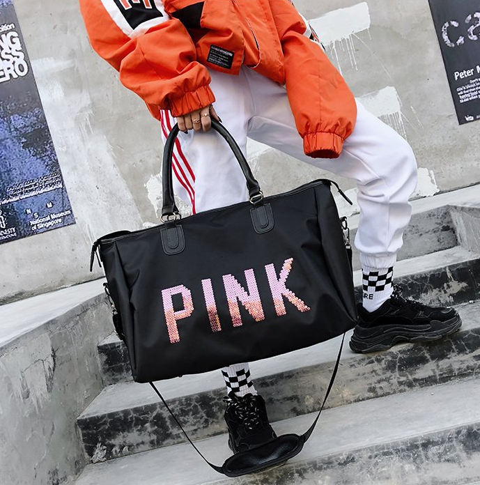 Fashionable Sequin Tote Bag – Large Capacity Gym & Travel Bag
