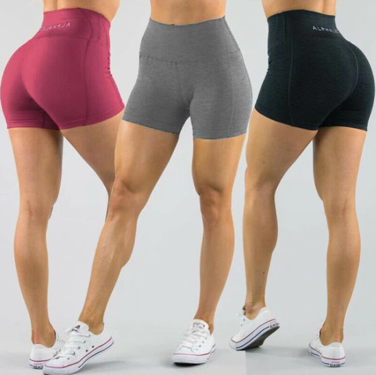 Workout Shorts for Yoga and Fitness (Tight Fit)