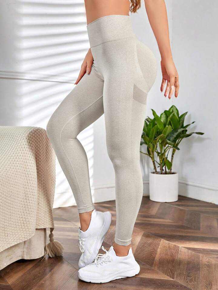 Seamless High-Waist Yoga Leggings for Women