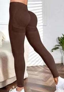 Seamless High-Waist Yoga Leggings for Women