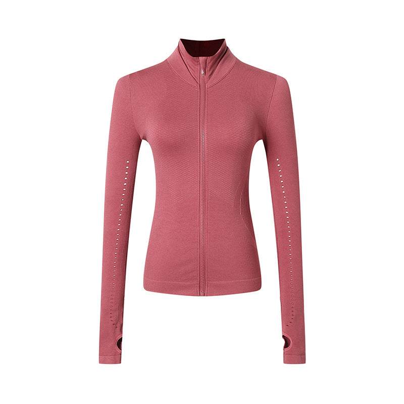 Women's Long Sleeve Zip Sports Jacket for Yoga & RunningIntroducing our stylish and functional long-sleeve sports jacket, designed specifically for women who embrace an active lifestyle. Perfect for fitness enthusiasts, tActivewearBeauty Babeez FitsBeauty Babeez Fits LLCLong Sleeve Sports Jacket