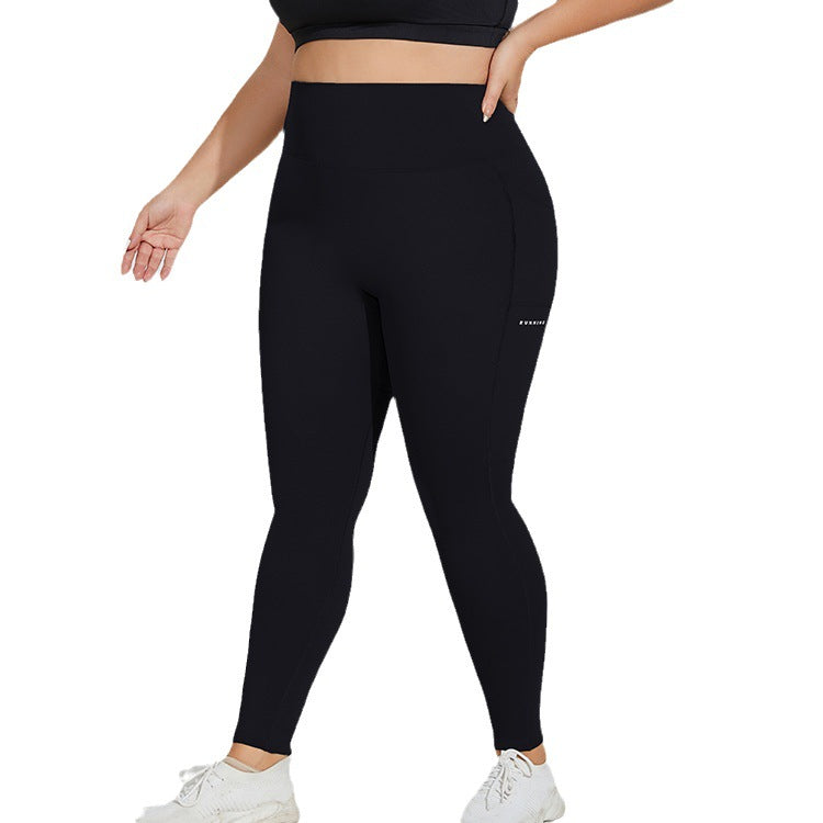 Plus Size Women's Fitness Pants with PocketsComfort, coverage, and confidence — in every size. These plus-size fitness leggings are crafted from quick-drying nylon to keep you cool and comfortable through everActivewearBeauty Babeez FitsBeauty Babeez Fits LLCPlus Size Women's Fitness Pants