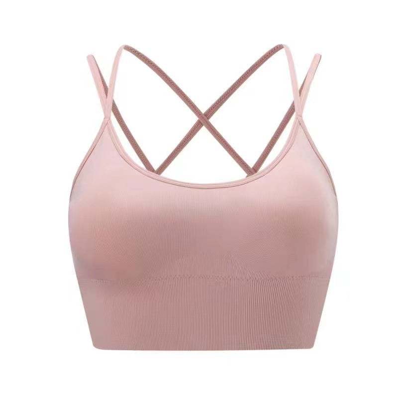 Cross-Back Sports Bra for Women — Plus Size