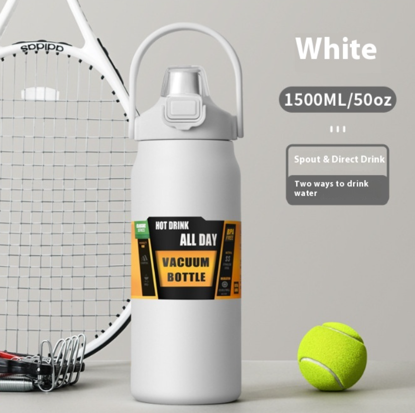 Stainless Steel Insulated Straw Bottle