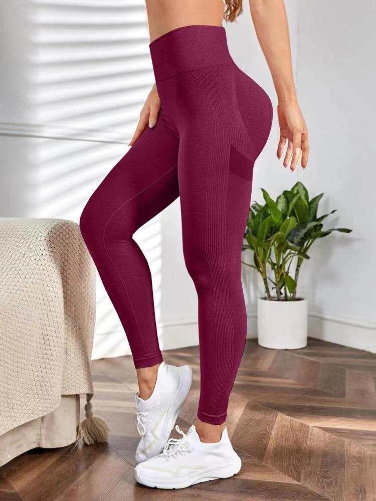 Seamless High-Waist Yoga Leggings for Women