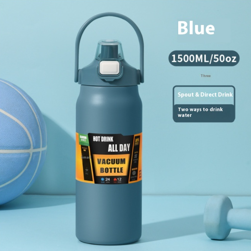Stainless Steel Insulated Straw Bottle