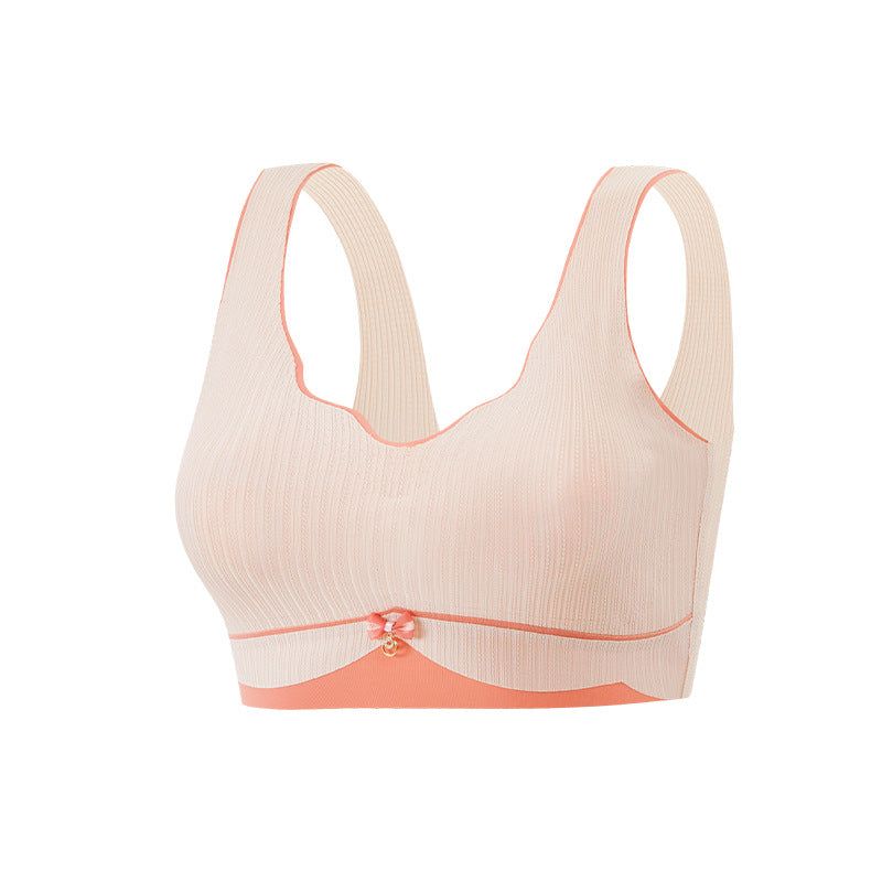 Plus Size Seamless Wireless Sports Bra for Women